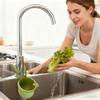 Kitchen hanging drain basket Detachable Food Waste Trap Basket Press To Clean Sink Strainer for Home Apartment Hotel Farmhouse