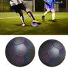 Size 4 Size 5 Reflective Football Glowing Soccer Balls for Night Game and Training, Glowing In The Dark Soccer Balls