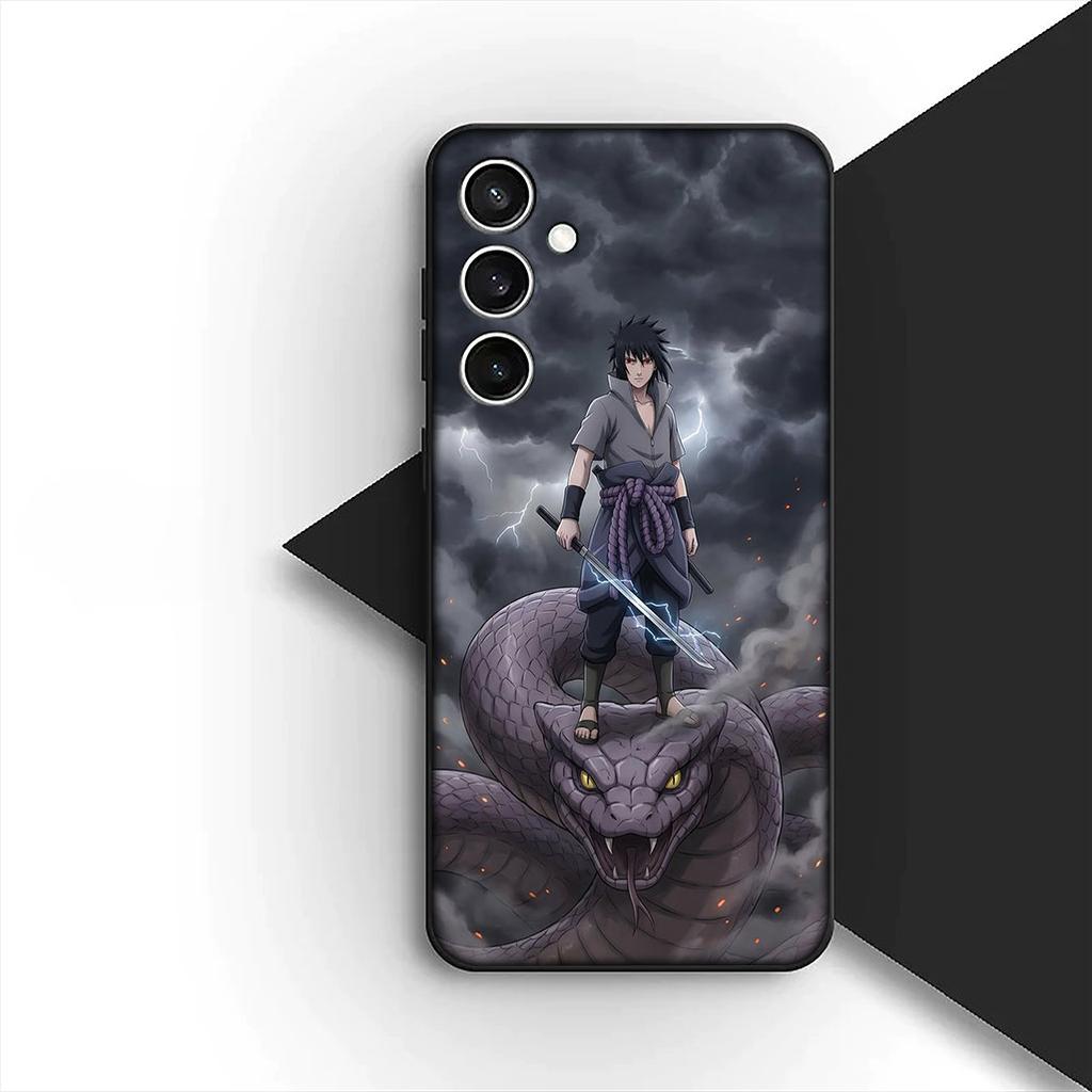 Cover for Samsung Galaxy S24 S25 S23 FE Ultra Plus S7 Edge S25+ S23+ A56 5G Casing Phone Case Comics Tobi Uchiha Obito Sasuke