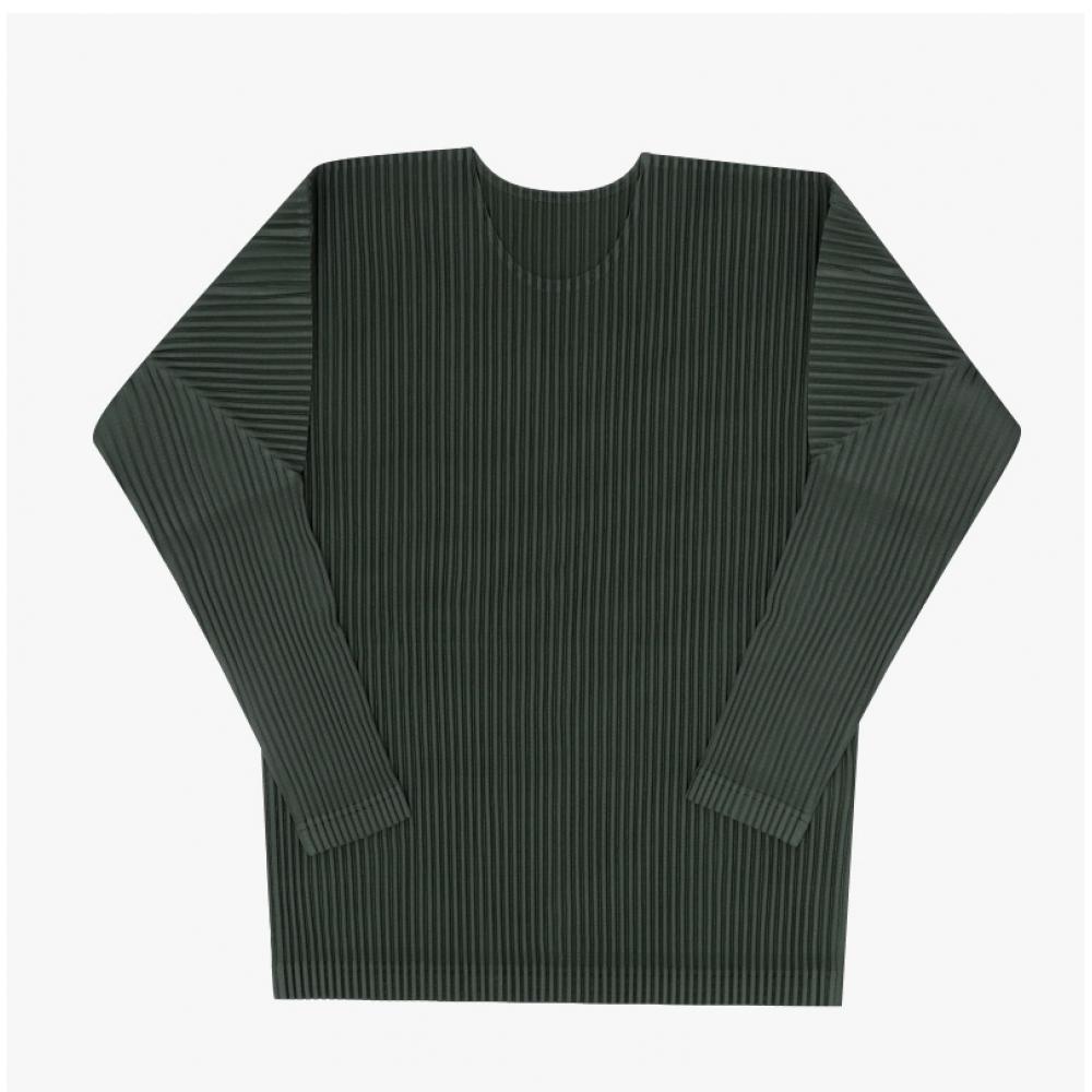 Issey Miyake Homme Plisse Long Sleeve T shirT Color pleaTs 2 Hp66jk131 69