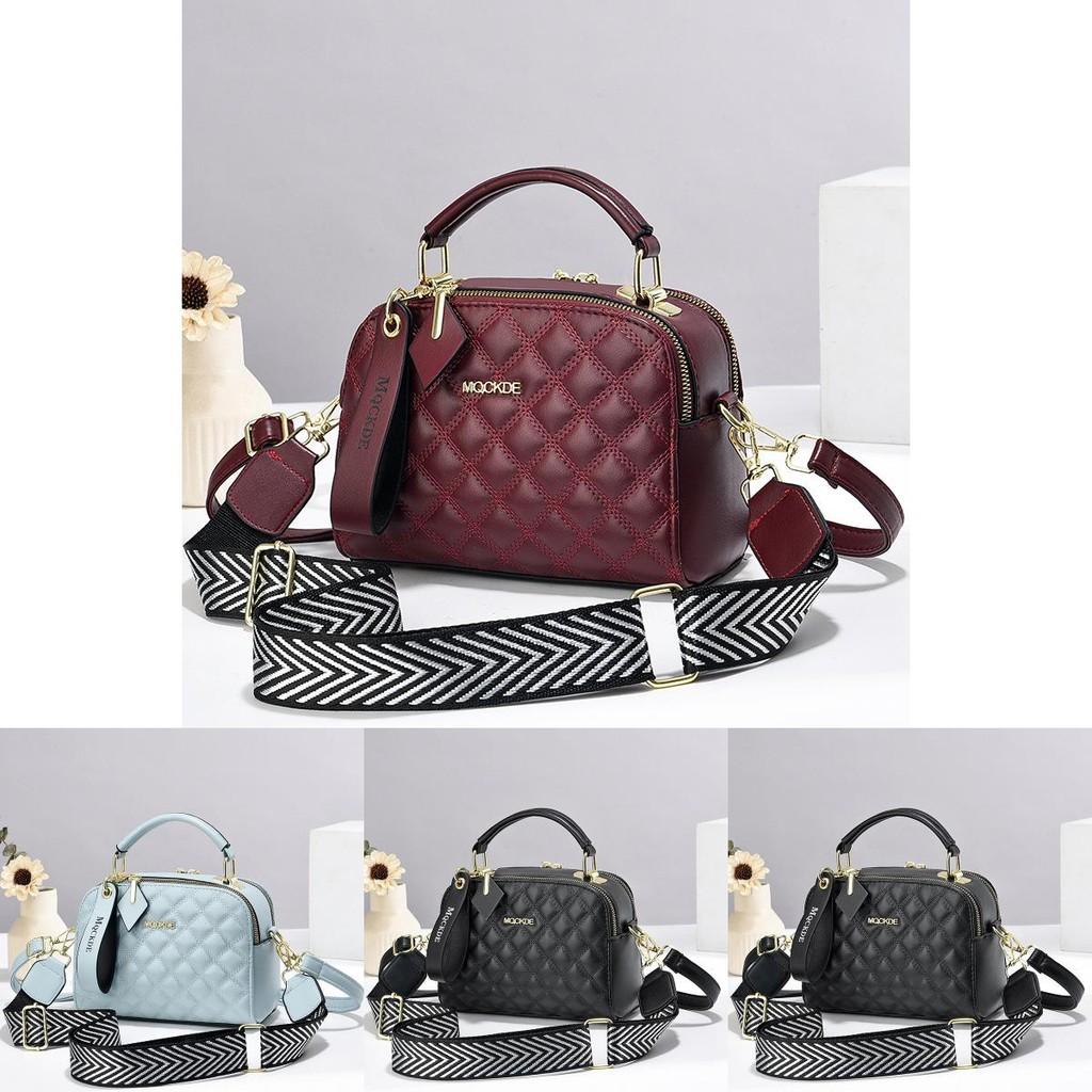 Stylish Pu Leather Mini Square Bag For Women In Trendy Colors With Soft Texture