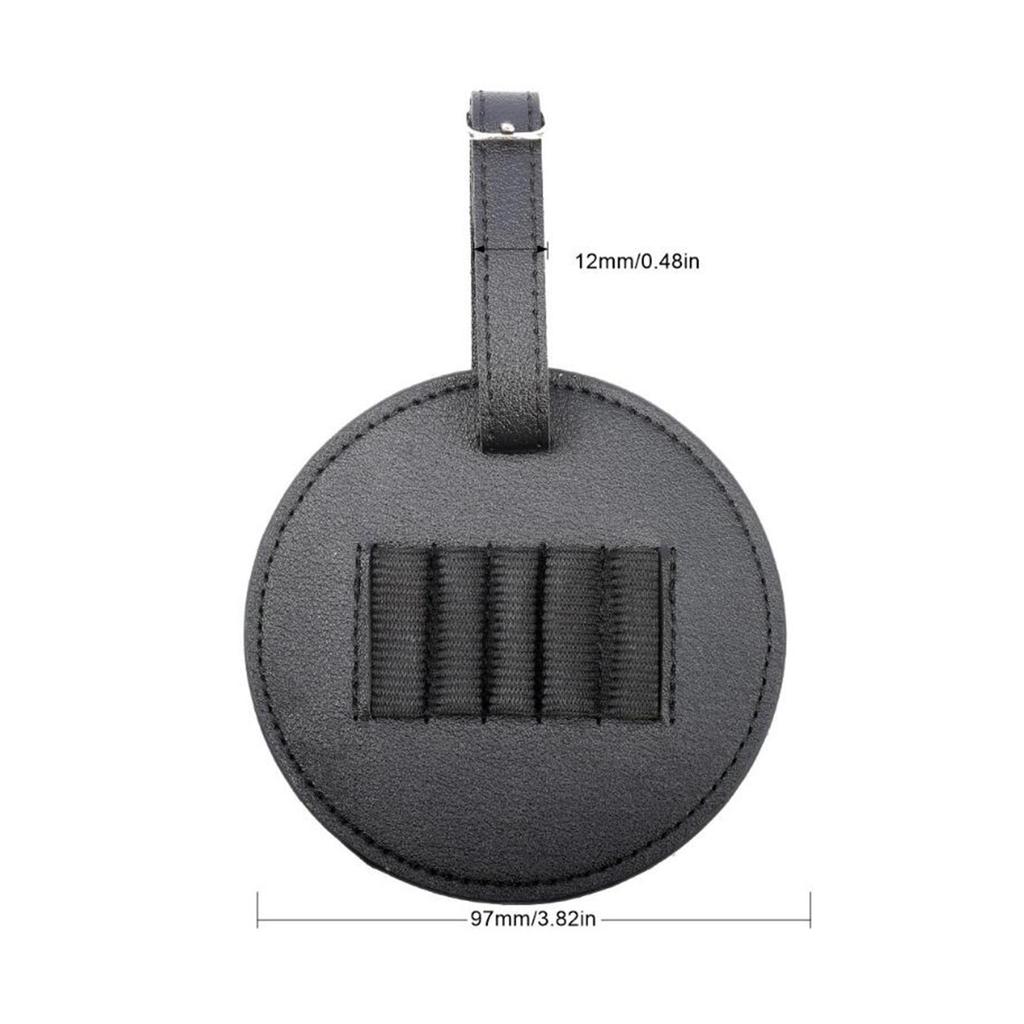 Golfzubehör PU-Leder Tee-Halter Tasche Organizer Tragbare Golfartikel Ausrüstung Für Training Golfer