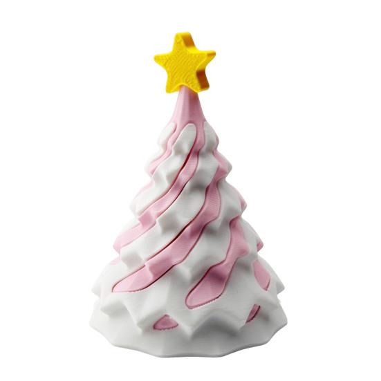 3D Printed Spiral Christmas Tree Toy Impossible Passthrough Sculpture Vortex Thread Illusion Stress Relief Kids Adults Mini Spiral Cone Fidget Toy