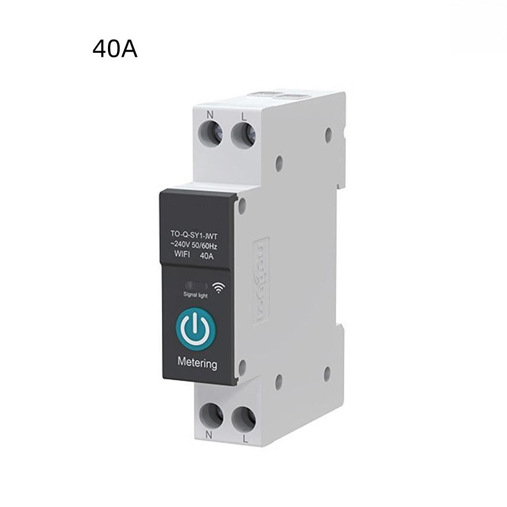 WiFi Intelligent Circuit Breaker Wireless Remotes Control Switch Mobilephone APP Remotes Viewing Home Circuit Breaker