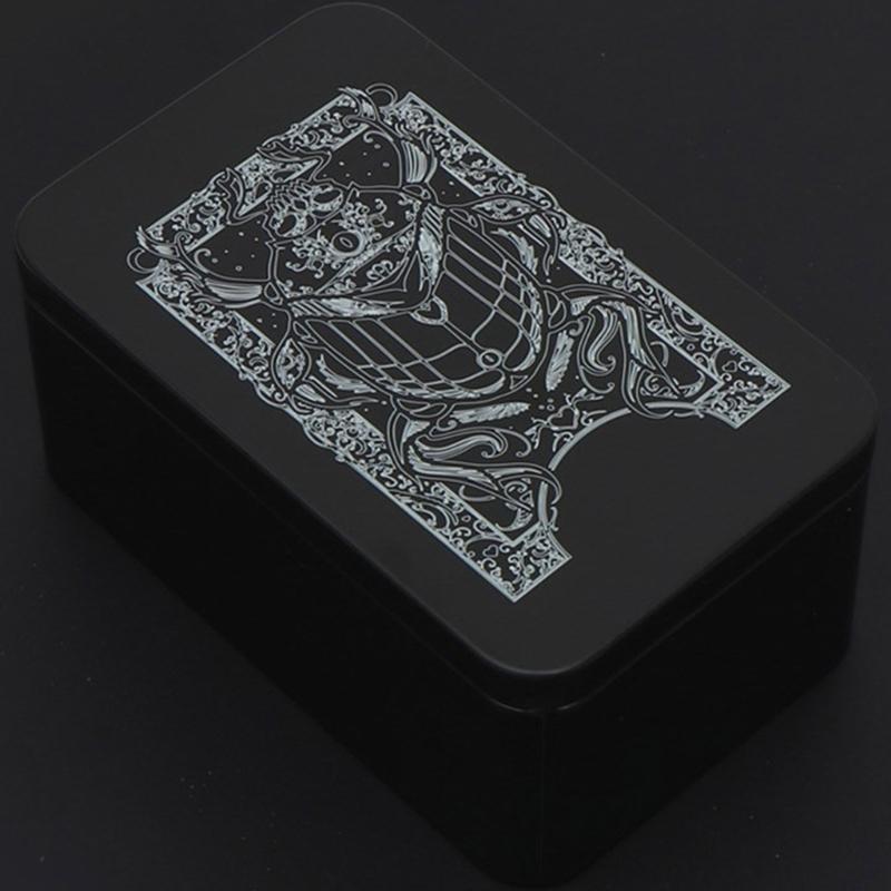 Boîte Tarot Rectangle Rangement Cartes à Jouer Boîte Rangement Bijoux Boîte d'Emballage