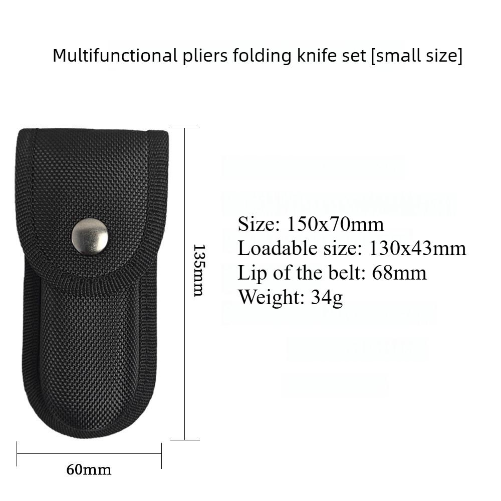 Neue EDC Taktische Messer Hüllen Taschen Nylon Oxford Set Klappmesser Verpackung Nylon Etui Geschenk Messer Set Zange Scheide Beutel