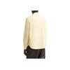 Zara Slim Fit Pocket Detail Satin Feel Long Sleeve Shirt Men shirts Light-Yellow 5369300-321