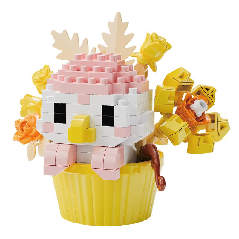 Anime Cartoon Building Blocks Mickey Mouse mini Action toy LinaBell Figures Blocks Toys Bricks Assemble Toys Kids Gifts