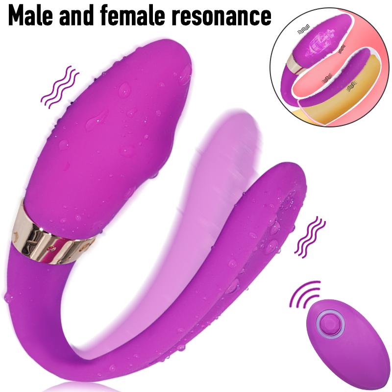 Wireless Remote Control Double Vibrators For Couple Wearable Dildo Female G Spot Stimulator Sex Toys Goods For Women Adults