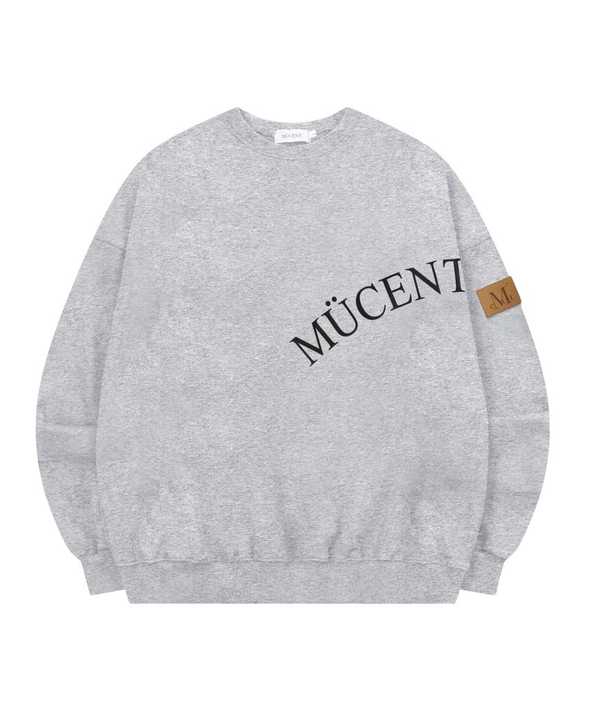 MUCENT Leather Point Signature Sweatshirt Unisex (2 Colors)