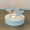Star Candle Holder Molds with Base for Making Candle Holder Tealight Holder Decorations Gypsum Ornament Art Craft