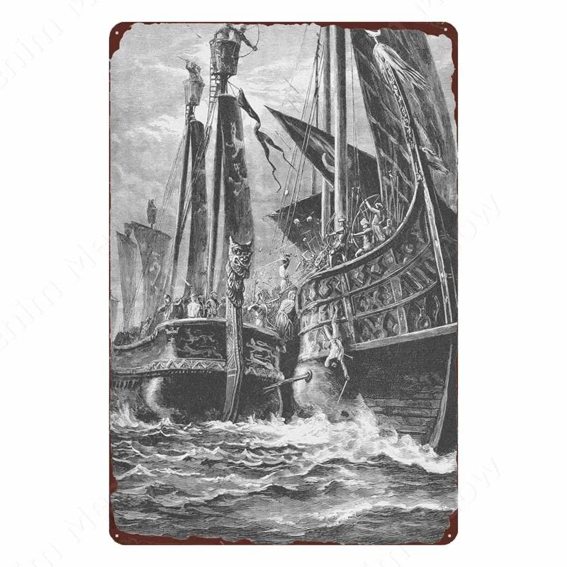 The Crusaders Vintage Metal Tin Sign, Bar, Club, Cafe, Home, Bedroom, Wall Decoration, Cruciata Art Poster, Catholicism Plaqu