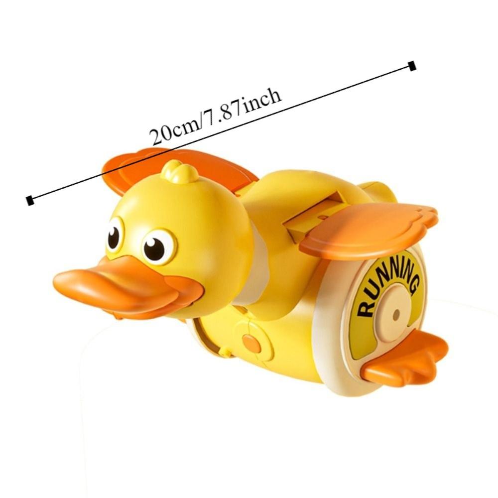 Sound And Light Rotating Foraging Duck Toy Plastic Sensory Dancing Duck Toy  Kids Toddlers