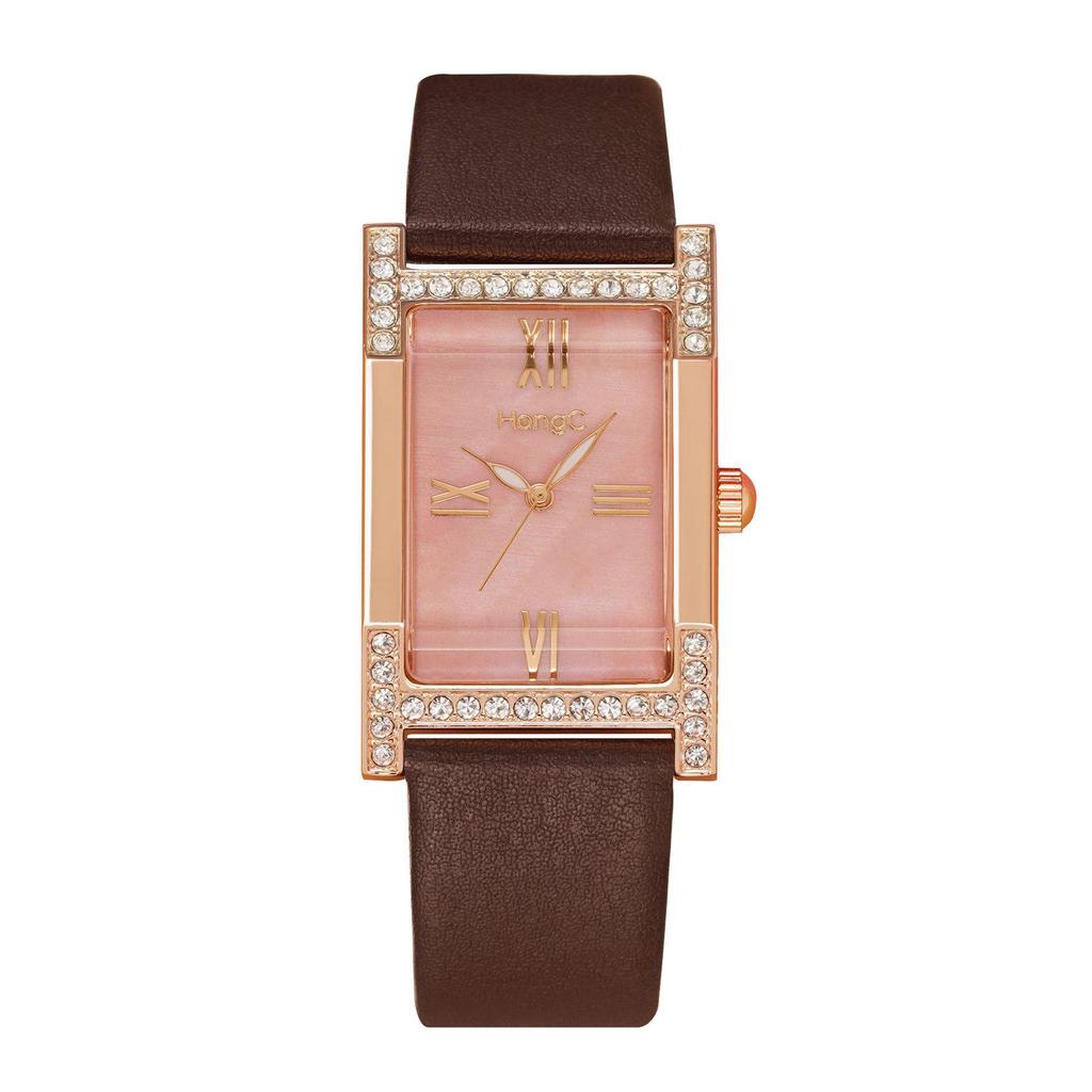 C001 New Arrival Women's Diamond-Studded Luminous Waterproof Watch - Fashionable Ins Style