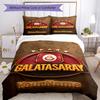 Galatasaray Customize Your Name Bedding Set Breathable Duvet Cover With Pillowcases Decorative Bed Linen For Bedroom Home Decoration Birthday Gift