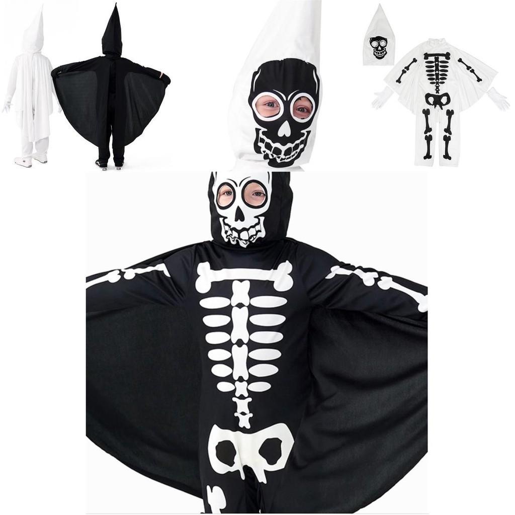 Halloween Costume For Kids Unique Skull Cosplay Outfit For Parties And Performances