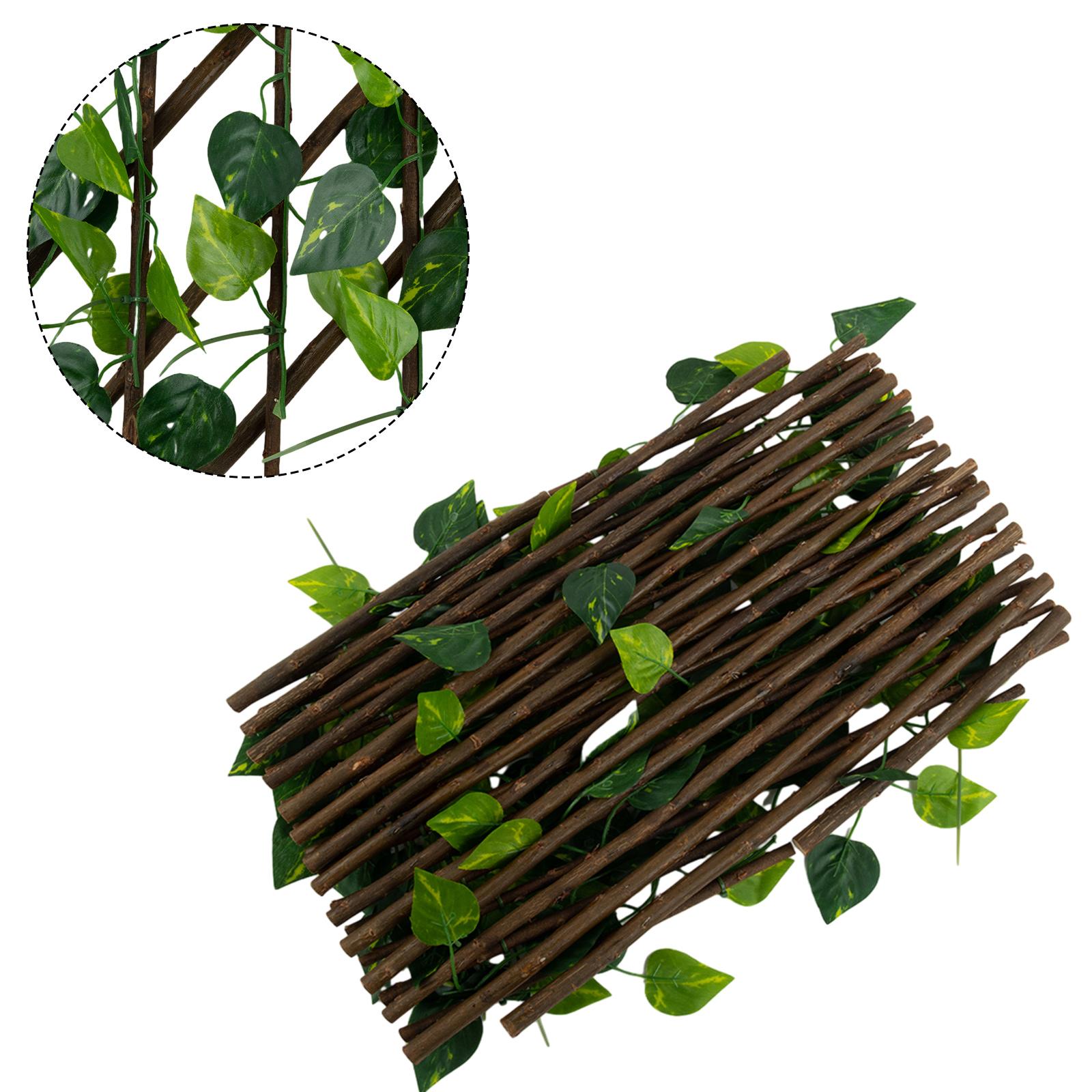 

Hot New Fashion Artificial Fence Leaf Fake Plant Ivy Fence Telescopic Fence Fence Garden Green Ivy Leaf Privacy Privacy/Screen China Mainland