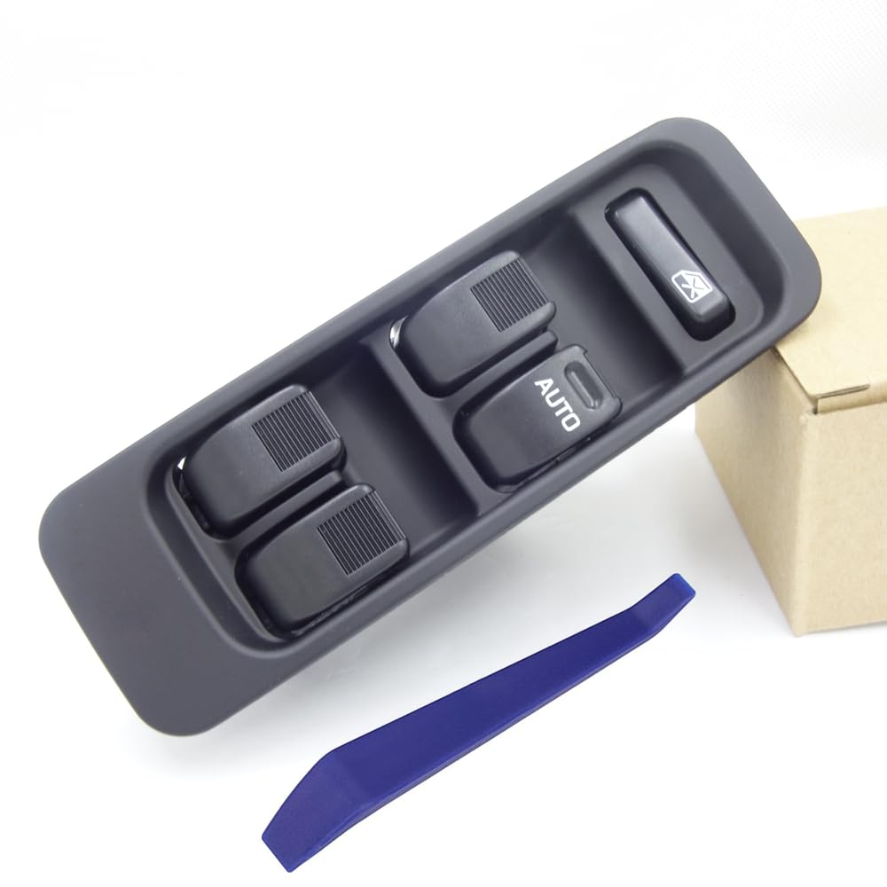 SEMIMO Power Window Switch for Daihatsu Move and L600S, L602S, L610S, L900S, L902S, L910S, L912S, Driver's Side, 84820-97201, 11-Pin