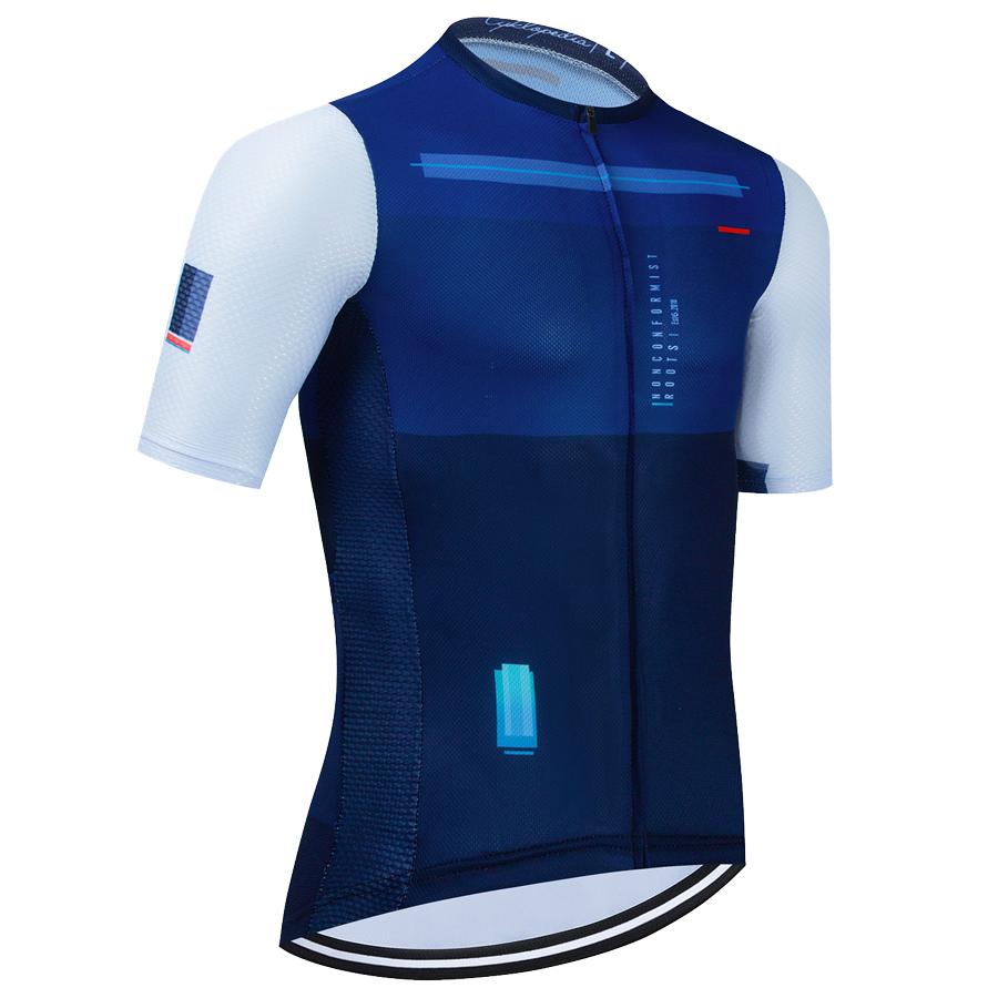 Summer 2025 Short Sleeve Cycling Jersey Men MTB Bicycle Top Outdoor Cycling Clothing Breathable Shirt Maillot Ciclismo Quick Dry