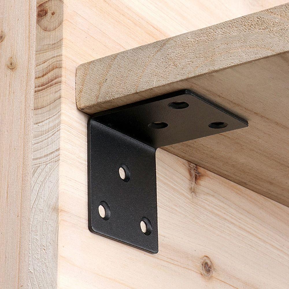 1Pcs 90 Degree Corner Stand L-shaped Mending Plate New Angle Bracket  Furniture Hardware