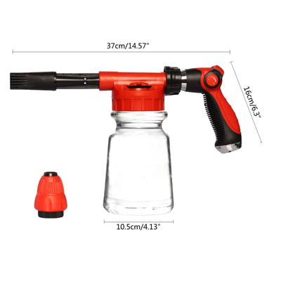 1L Foam Sprayer Nozzle Car Washing Multipurpose Car Wash Sprayer Supplies for Car Washing Garden Planting Accessory