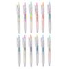 6Pcs/Set Glitter Gel Pens Smooth Writing Vibrant Colors Rainbow Gradient Gel Pens