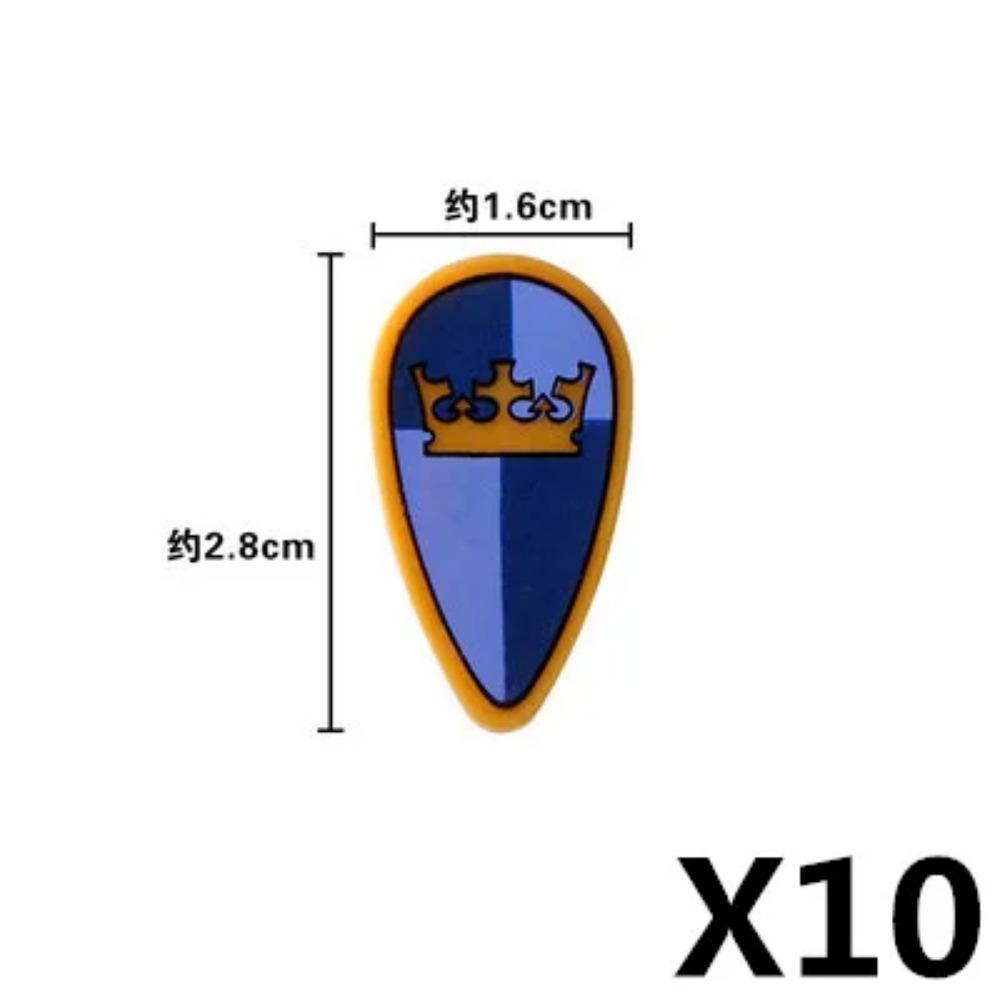 MOC Blocuri de Construcții Militare Figurine Soldați Medievali Accesorii Arme Leu Roșu Vultur Negru Cavaler Armură Scut Mini Cărămizi