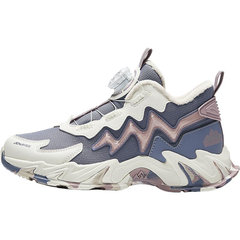 

Anta Детские кроссовки Mountain Range из синтетической кожи и сетки, удобные, легкие, износостойкие, теплые, низкие, повседневные, A22446934-1 36