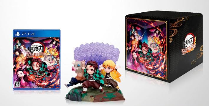 

Demon Slayer Kimetsu no Yaiba - The Hinokami Chronicles [Фигурка с подставкой, ограниченное издание] - PS4 [Официальный японский релиз]