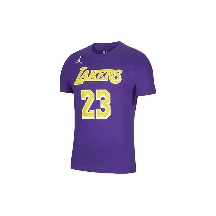 Jordan T Shirt Men's Garden Purple CV9987-551