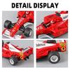 1/32 Scale Alloy Ferrari F1 Racing Car Toy Model with Retroactive Motion, Sound & Light Effects - Ideal for Kids' Racing Play & STEM Lea