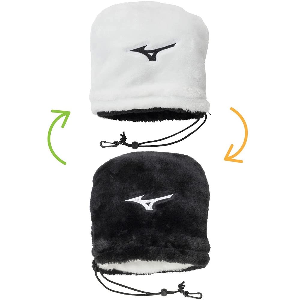 Mizuno Golf Iron Guard Cover, Unisex, Reversible Type, White & Black, 5LJH2301