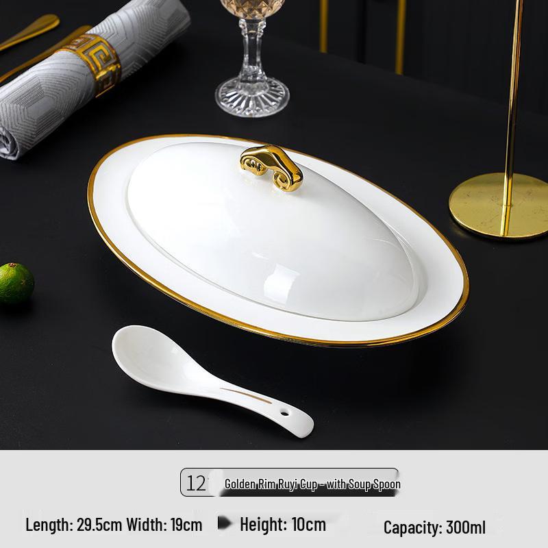 Zhishi Ceramic Candle Warmer Serving Bowl