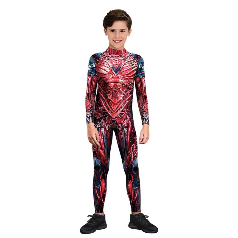 Halloween body children's jumpsuit playing costume digital print jumpsuit