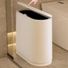Mai Bao Long Slim Press-Top Waste Bin