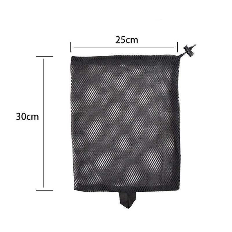 Outdoor Mesh Drawstring Bag Mesh Sports Bag Storage Mesh Bags for Beach Swimming Diving Surfing Sundries Toy Cosmetic