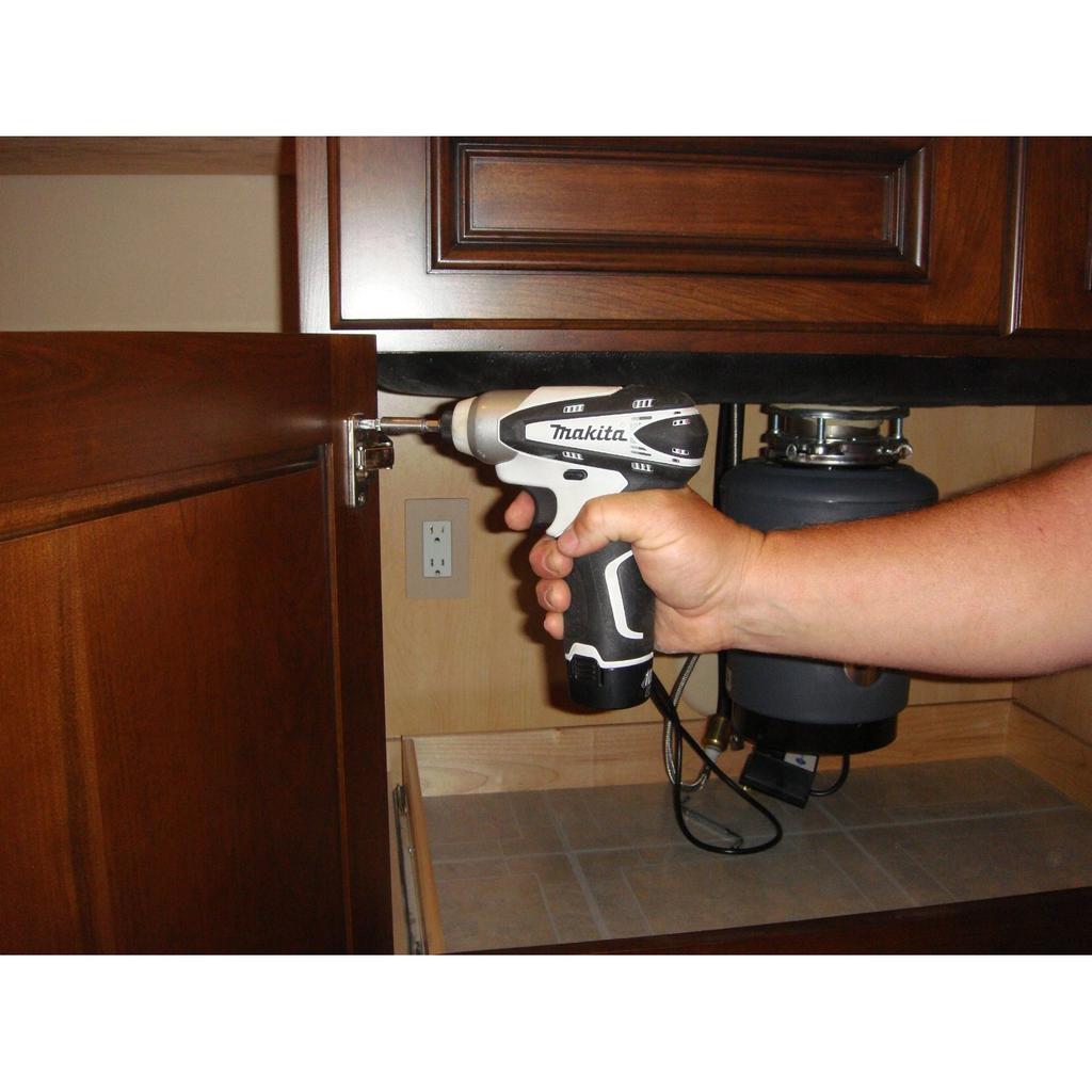 Makita Rechargeable 18V Drill Driver XFD10Z Body Only Makita (White) [USA Product]