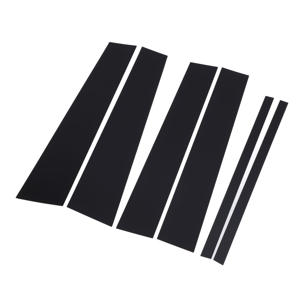 6Pcs Pillar Post Cover Trim Mirrored Finish Weather Resistant Easy Installation Pillar Post Trim for   2004 to 2015