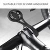 Cycling Bike GPS Computer 22.2mm Handlebar Mount Extension Bracket Holder for   IGPS Black