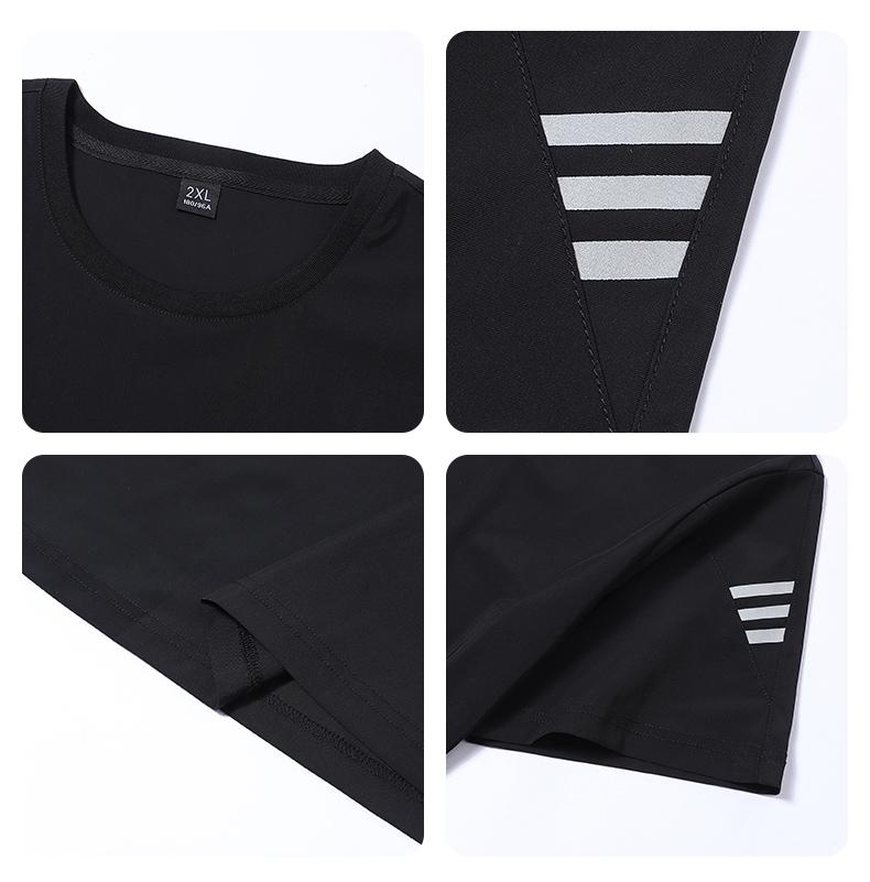 Men's Short Sleeved Set Versatile Casual Sports Two-piece Set