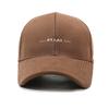 Embroidered Letter Cap Autumn Winter Men's Velvet Warm Baseball Cap Women's Sun Hat