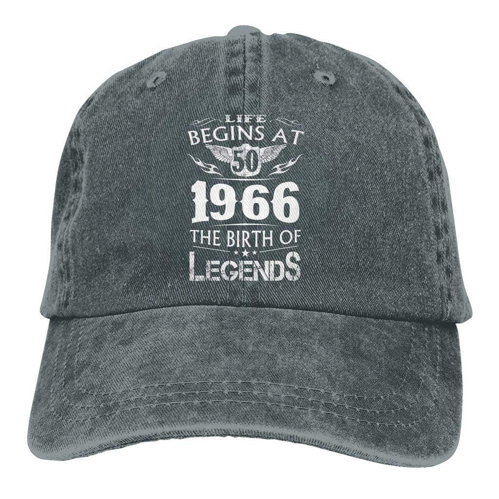 Life Begins At The Birth Of Legends Baseball Cap Unisex Years Old Born in Caps colors Women Summer Snapback Caps
