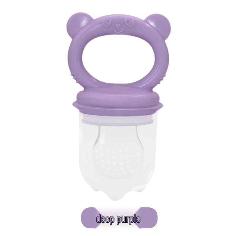 

Bite Bite Силиконовый прорезыватель: Детский ниблер для фруктов и овощей - Супермягкая сетчатая соска