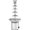 Chocolate fondue fountain 6 levels steel 300 W Hendi 274163