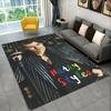 Tappeto alla moda Harry Styles Cantante Stella per Camera da Letto Soggiorno Divano Sala Giochi Zerbino Decorazioni per la Casa, Tappeto Area Bambini Antiscivolo
