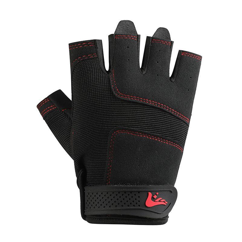 Fitness Half Finger Men's Outdoor Cycling Anti-Slip and Wear-resistant Mountaineering and Rock Climbing Training Half Finger