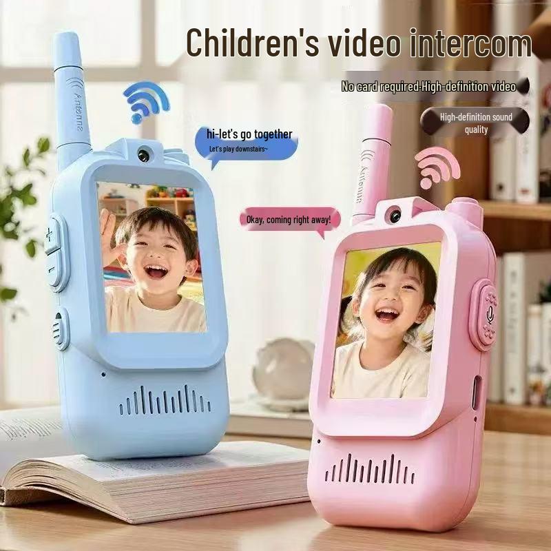 Kids' Wireless Video Walkie-Talkie: Parent-Child Mini Phone for Home and Outdoor Use