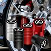 4 stuks Auto Wiel Band Ventielsteel Doppen Luchtdichte Afdekking Voor RX330 Fsport IS200 IS250 RX350 GX NX300h Ct200h Auto Accessoires