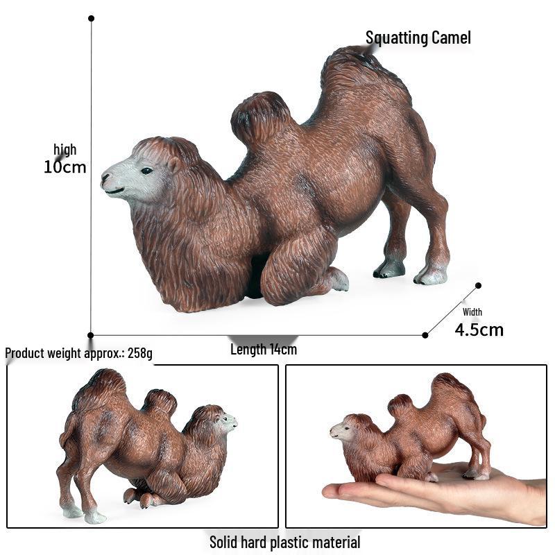 Two-Humped Camel Simulation: Children s Desert Wildlife Toy Ornament
