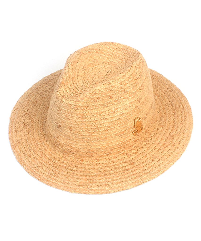 Yunibeosyeolkemiseuteuli Summer Raffia Simple Fedora Summer Hat